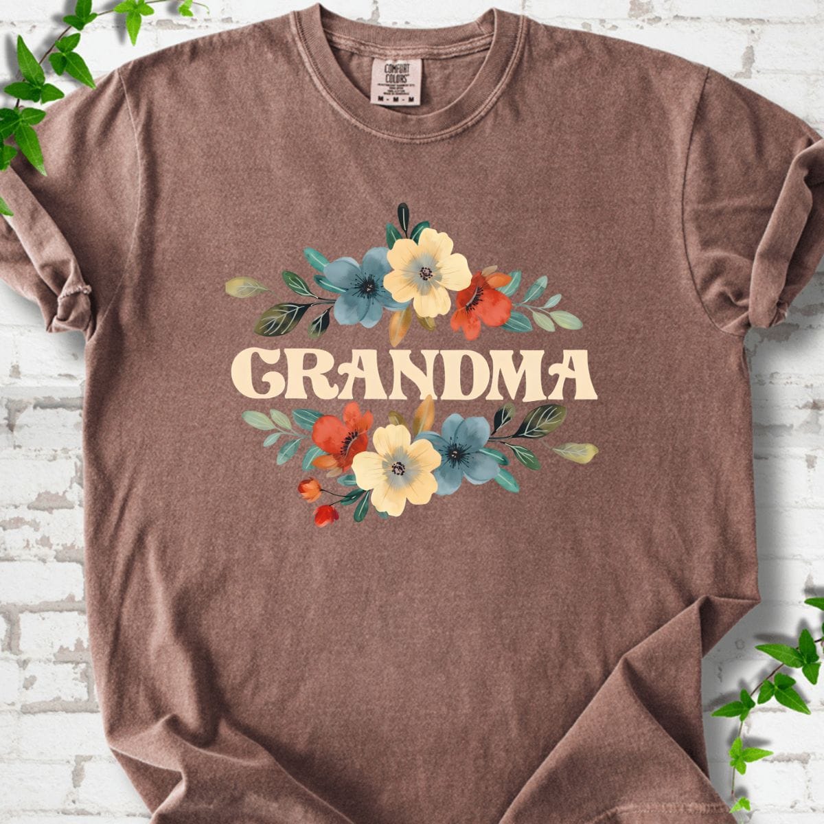 Grandma Flowers T-Shirt