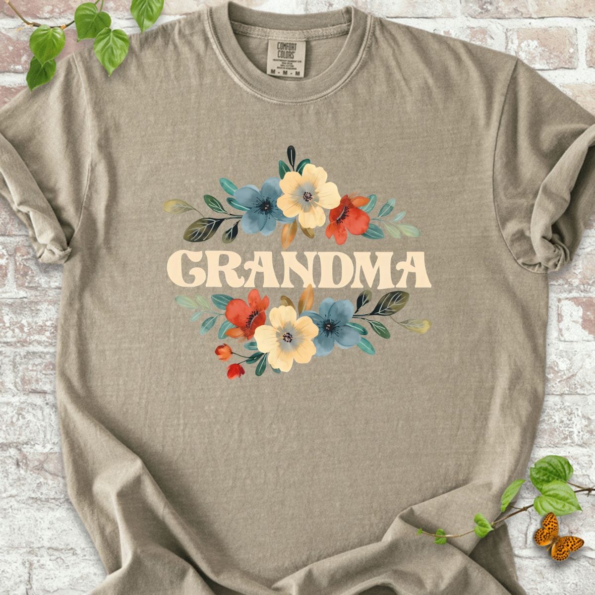 Grandma Flowers T-Shirt