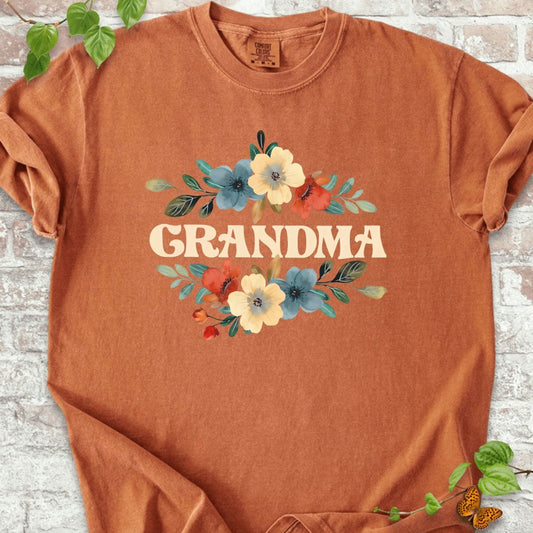 Grandma Flowers T-Shirt