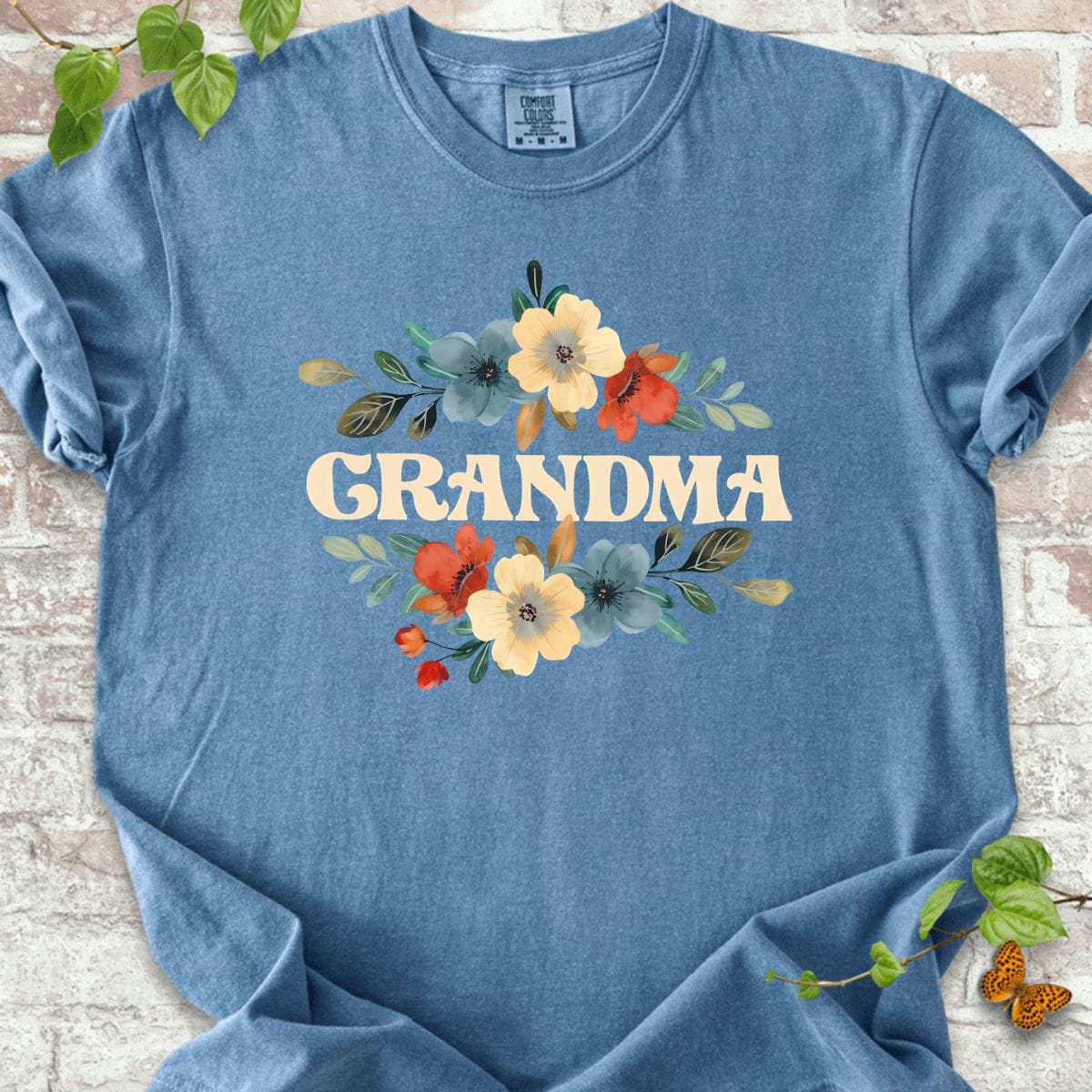 Grandma Flowers T-Shirt