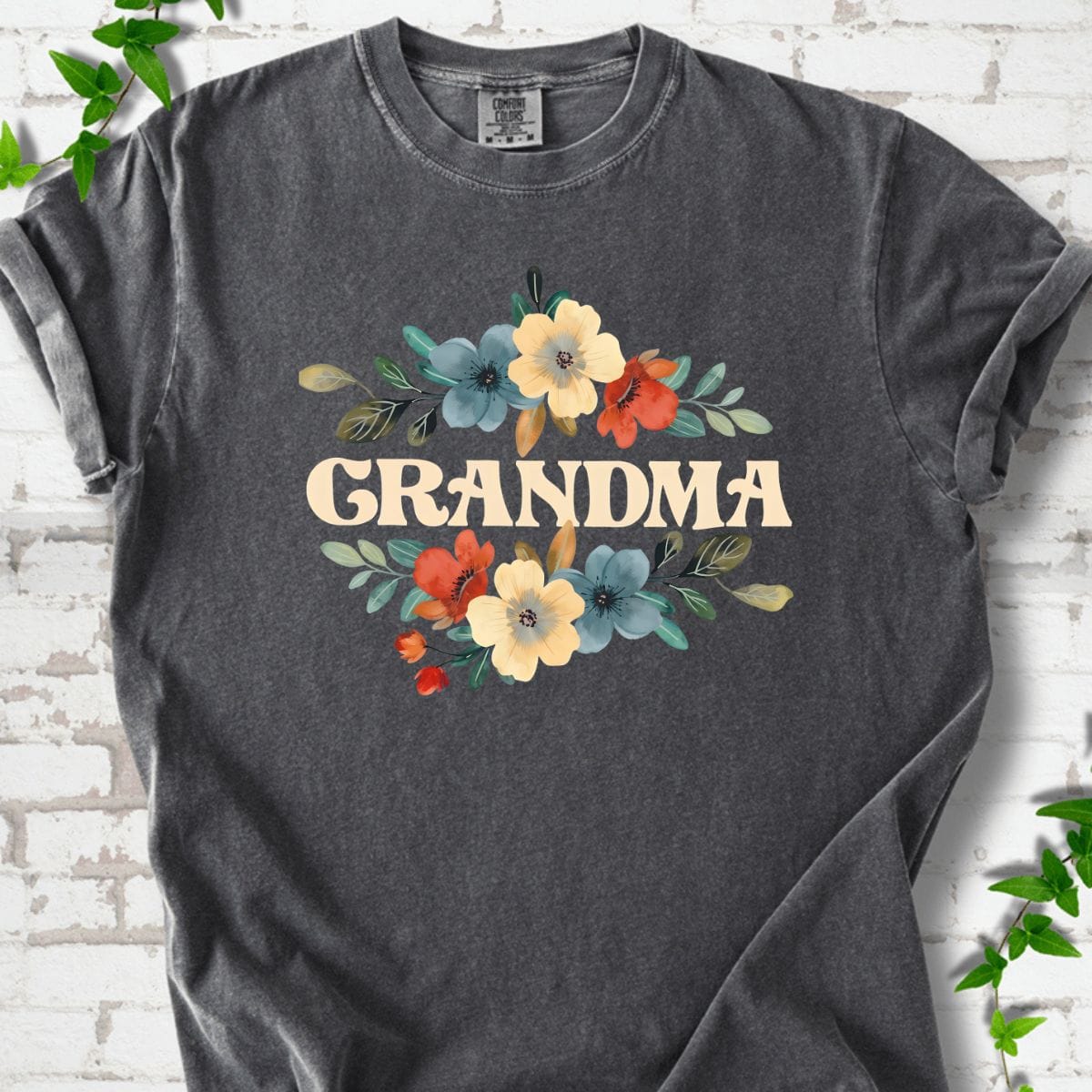 Grandma Flowers T-Shirt