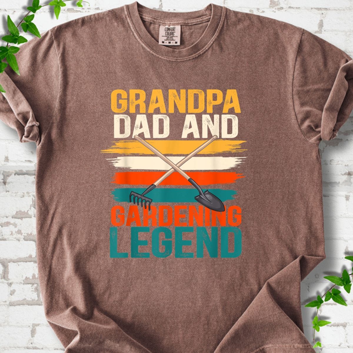 Grandpa Dad And Gardening Legend T-Shirt