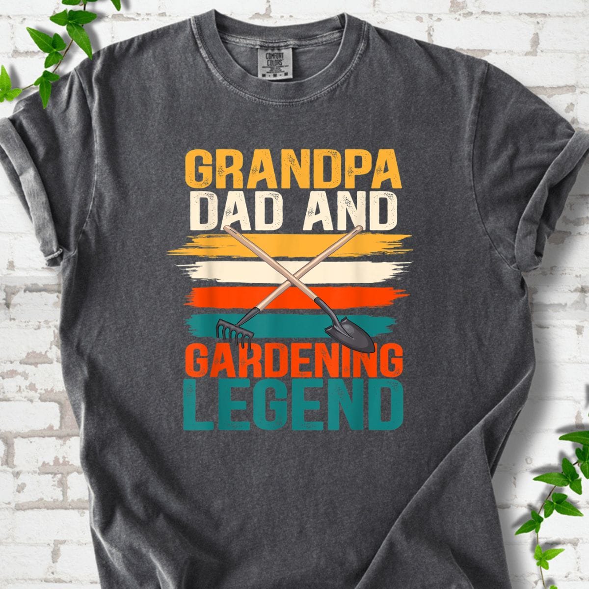 Grandpa Dad And Gardening Legend T-Shirt