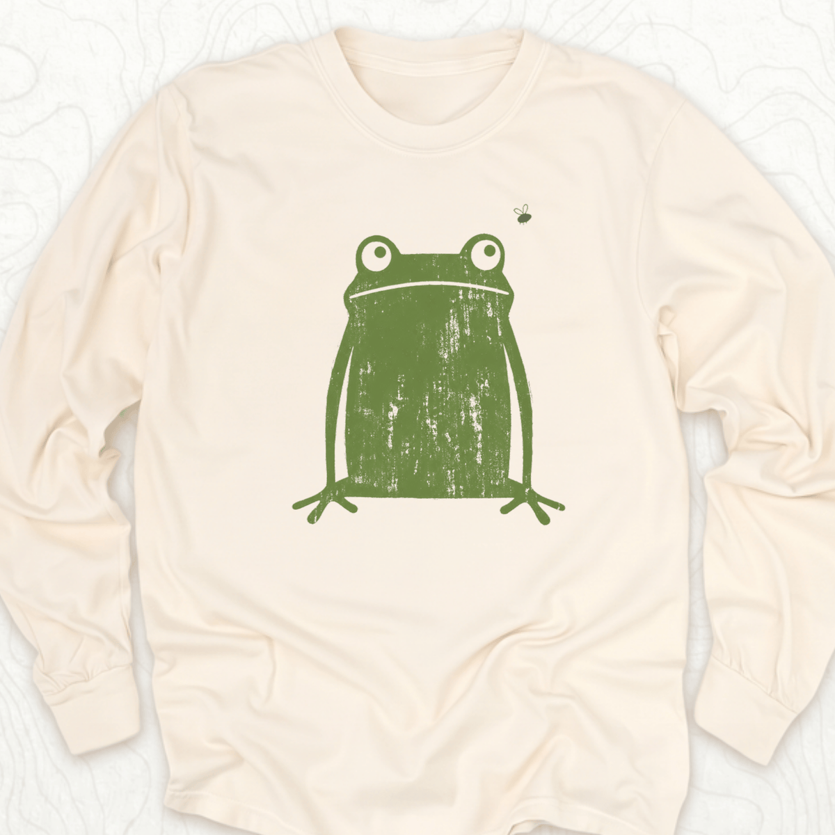 Green Frog LS T-shirt