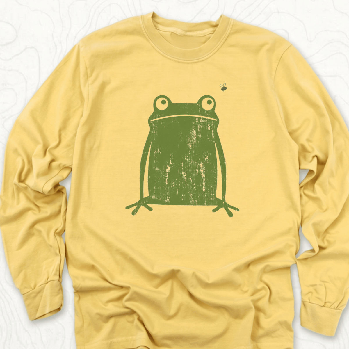 Green Frog LS T-shirt