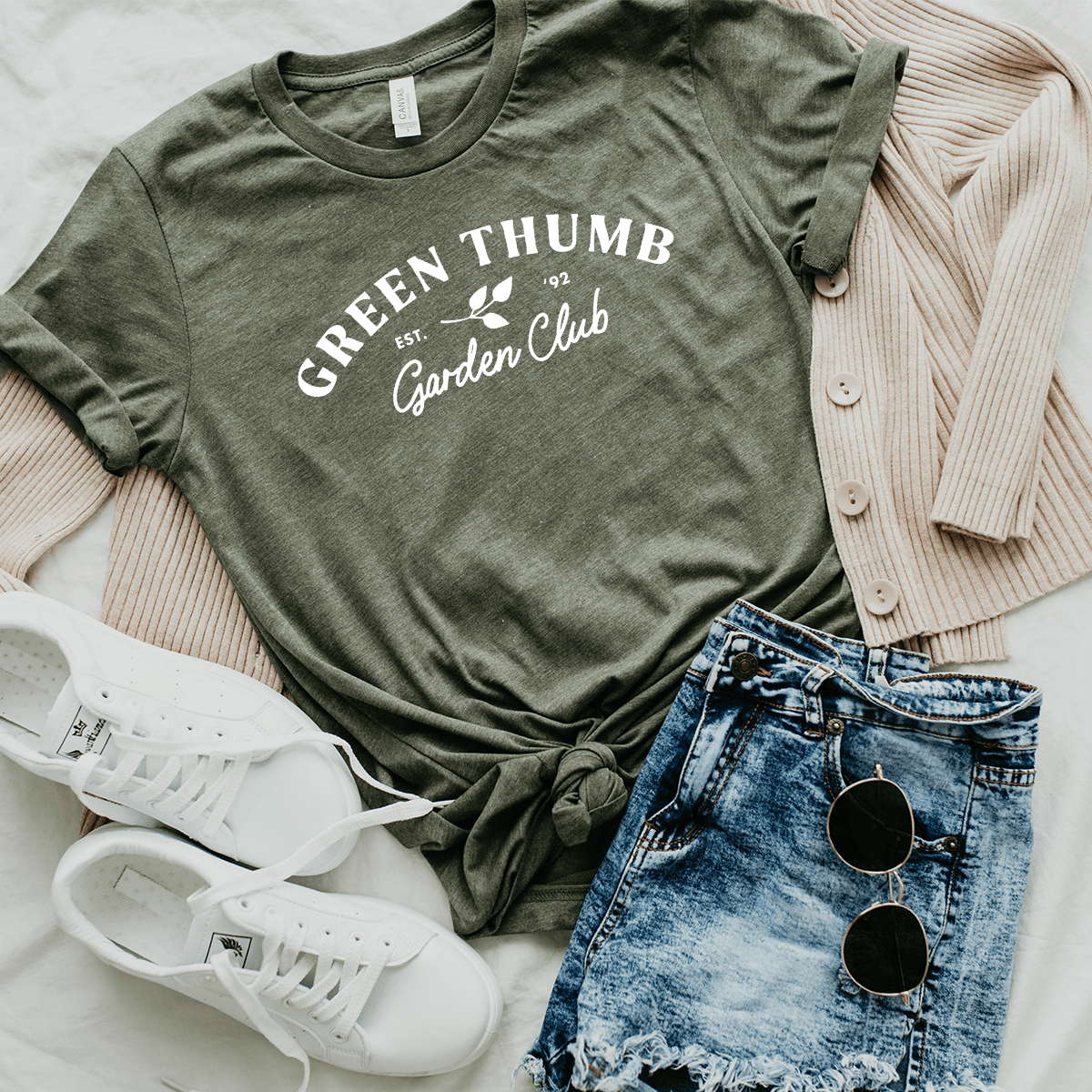 Green Thumb Garden Club Unisex Tee