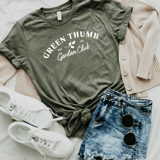 Green Thumb Garden Club Unisex Tee