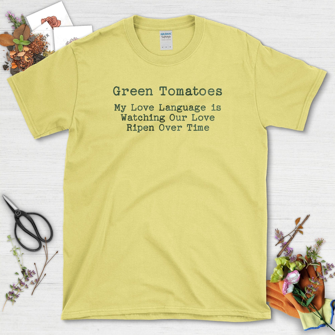 Green Tomatoes Love Language T-Shirt