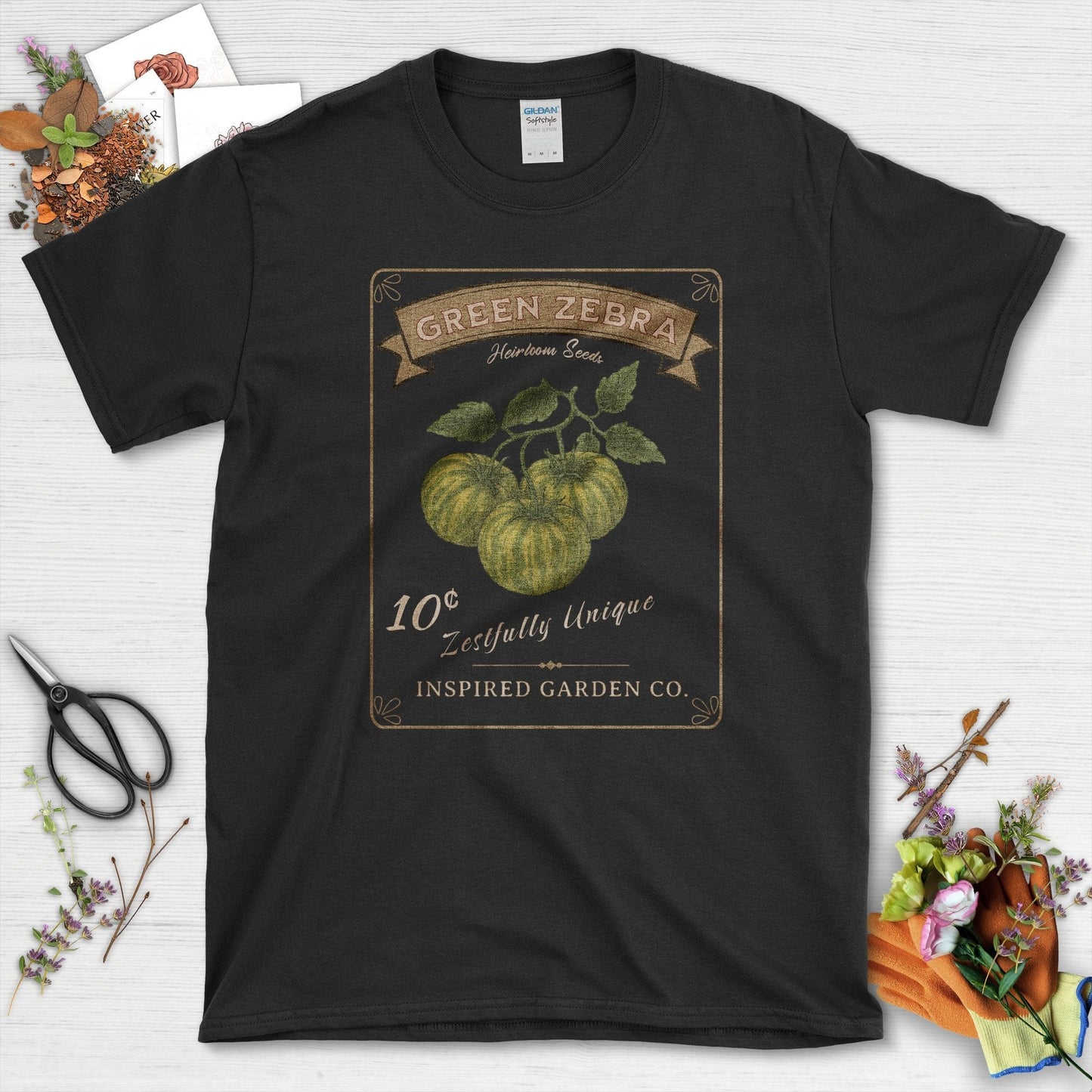 Green Zebra Heirloom Seeds T-Shirt