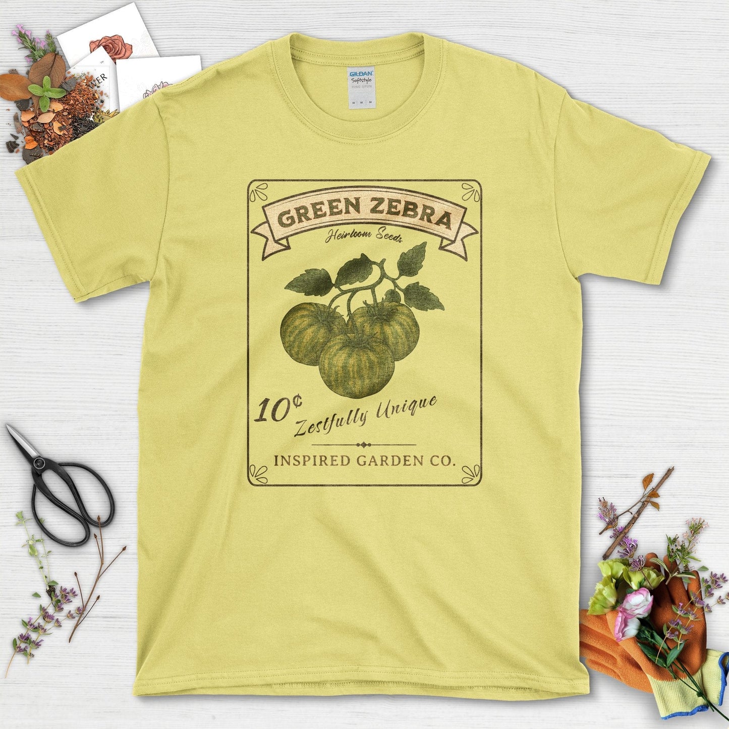 Green Zebra Heirloom Seeds T-Shirt
