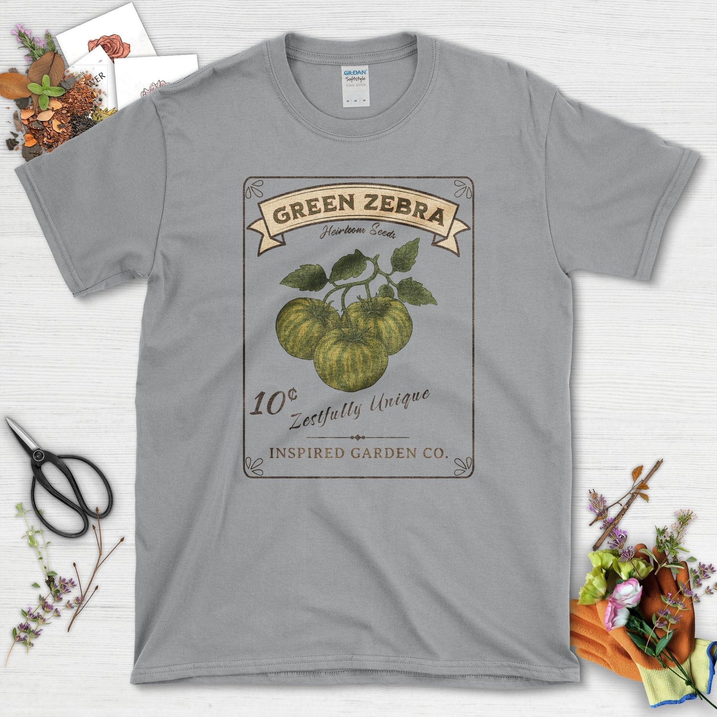 Green Zebra Heirloom Seeds T-Shirt