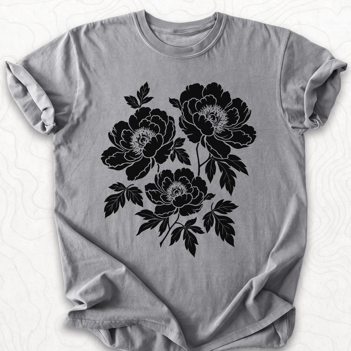 Floral Silhouette T-shirt