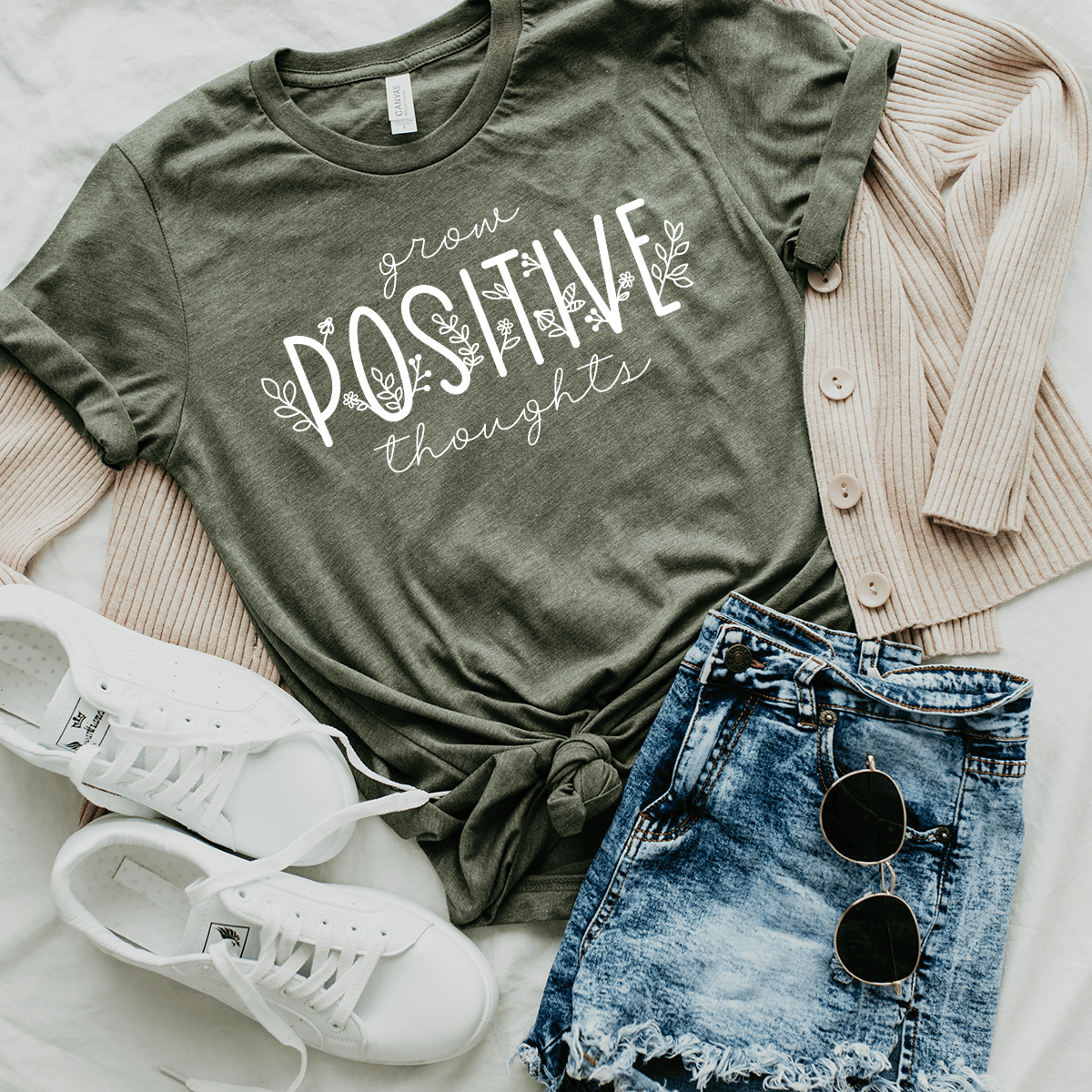 Grow Positive Thoughts Unisex Tee