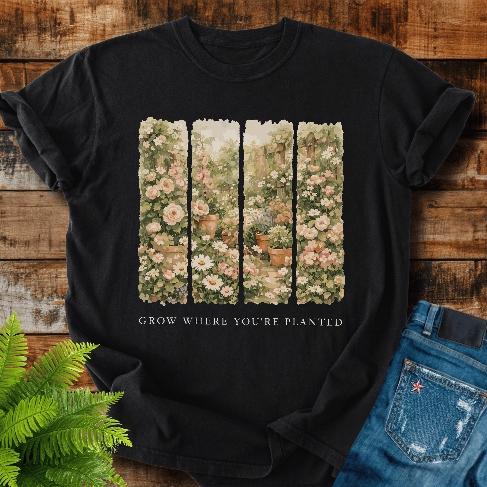 Grow Where Planted T-shirt