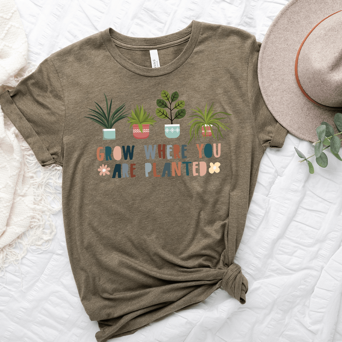 Grow Where You Are Planted Unisex Tee