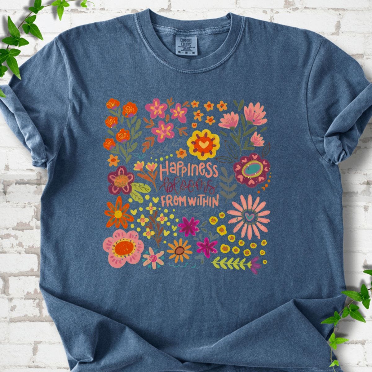 Happiness Blooms From Within T-Shirt