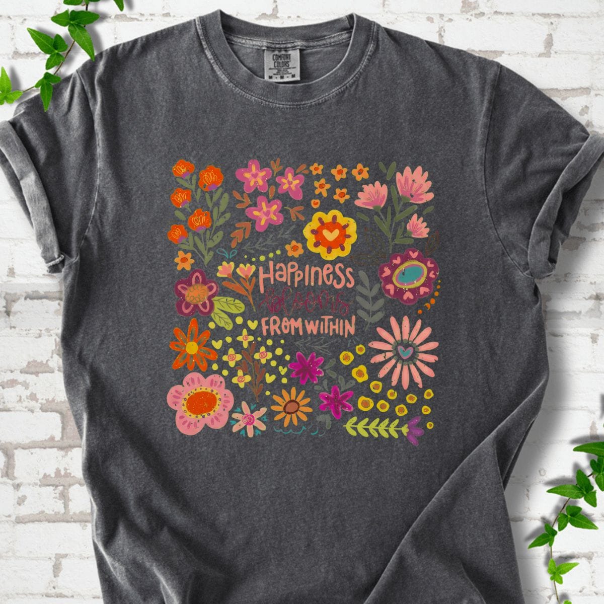 Happiness Blooms From Within T-Shirt