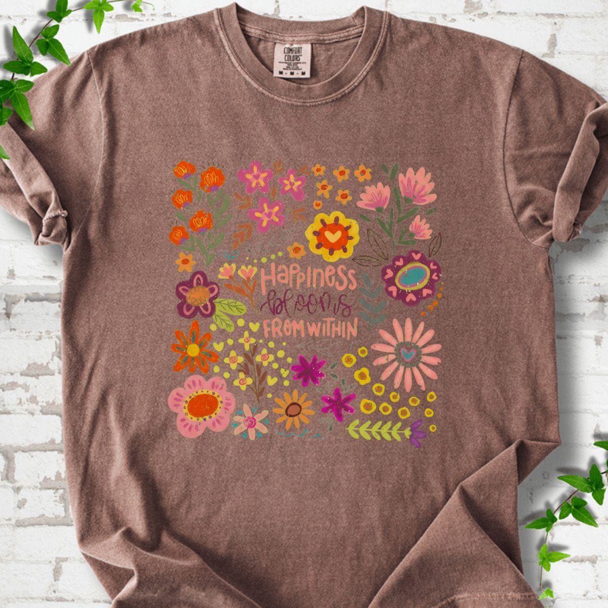Happiness Blooms From Within T-Shirt