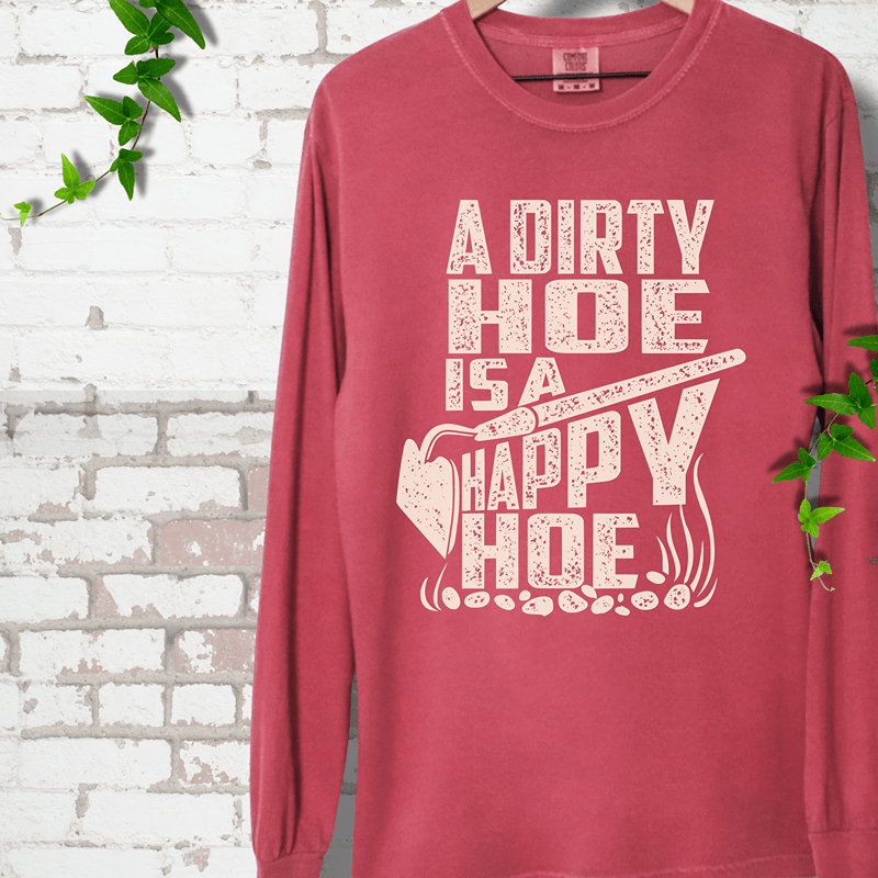 Happy Hoe Long Sleeves