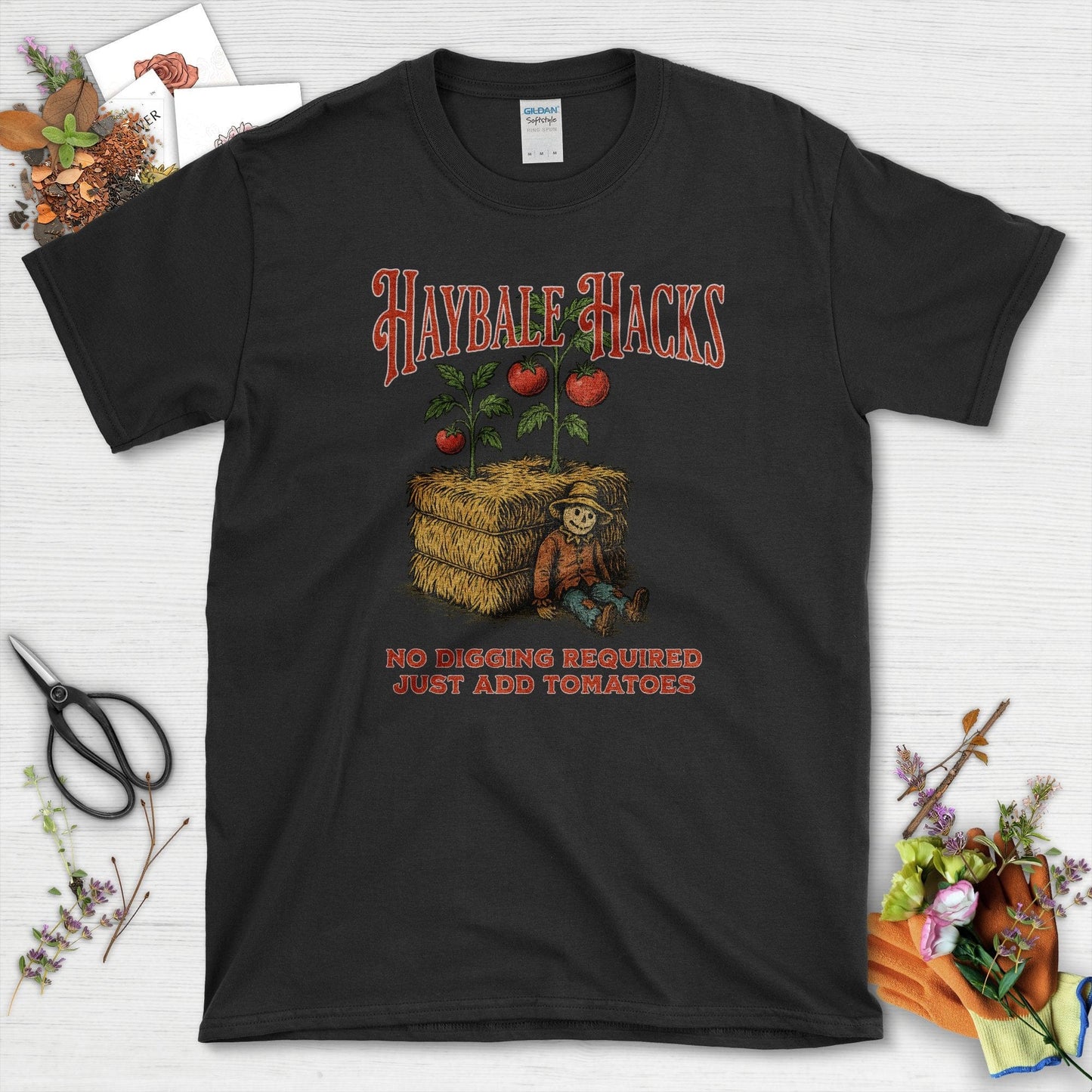 Haybale Hacks Garden T-Shirt