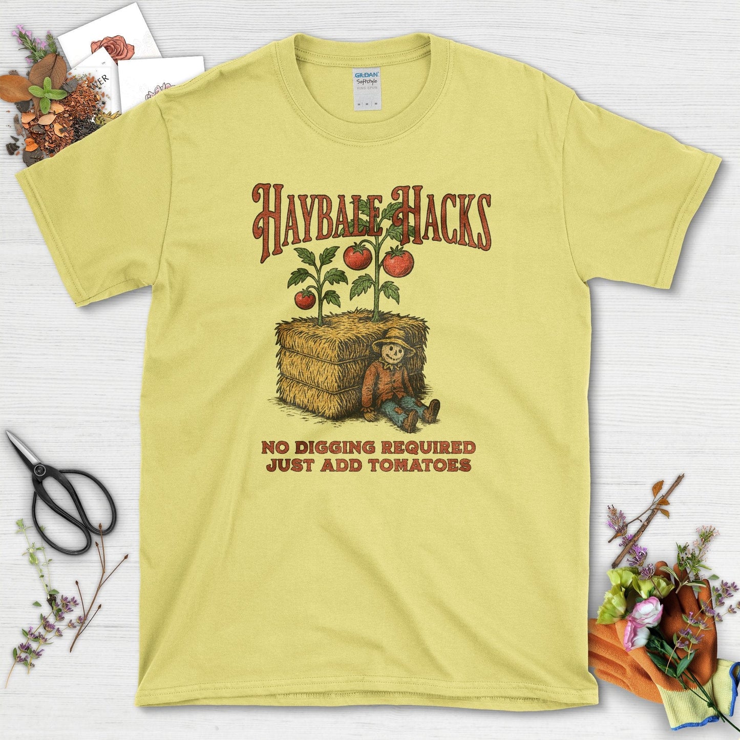 Haybale Hacks Garden T-Shirt