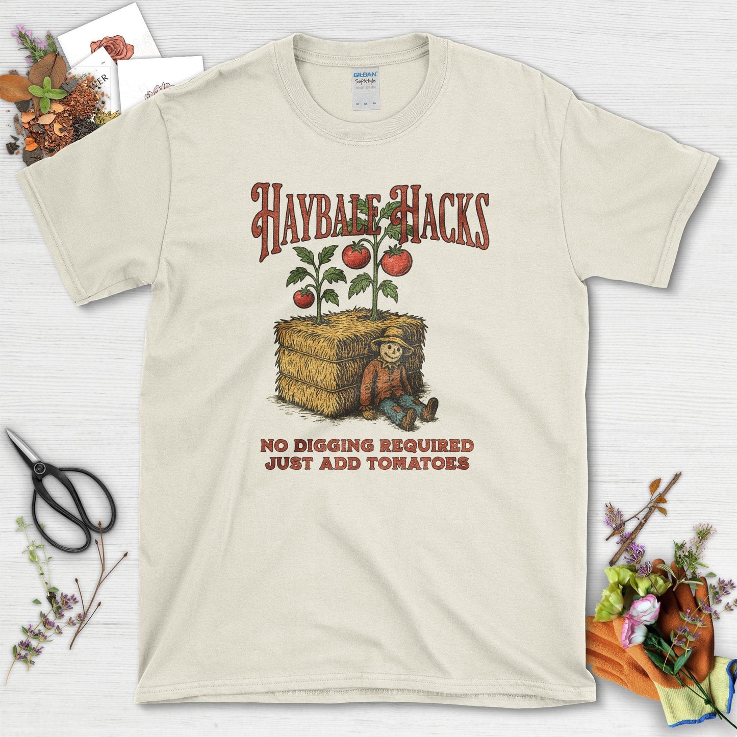 Haybale Hacks Garden T-Shirt