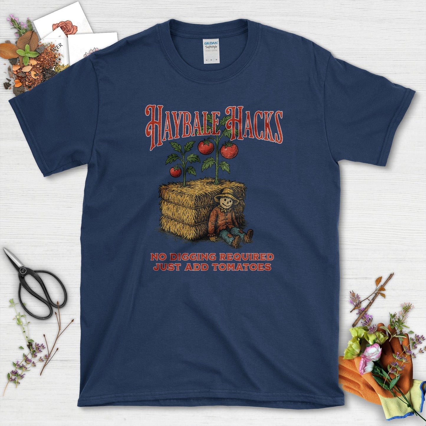 Haybale Hacks Garden T-Shirt