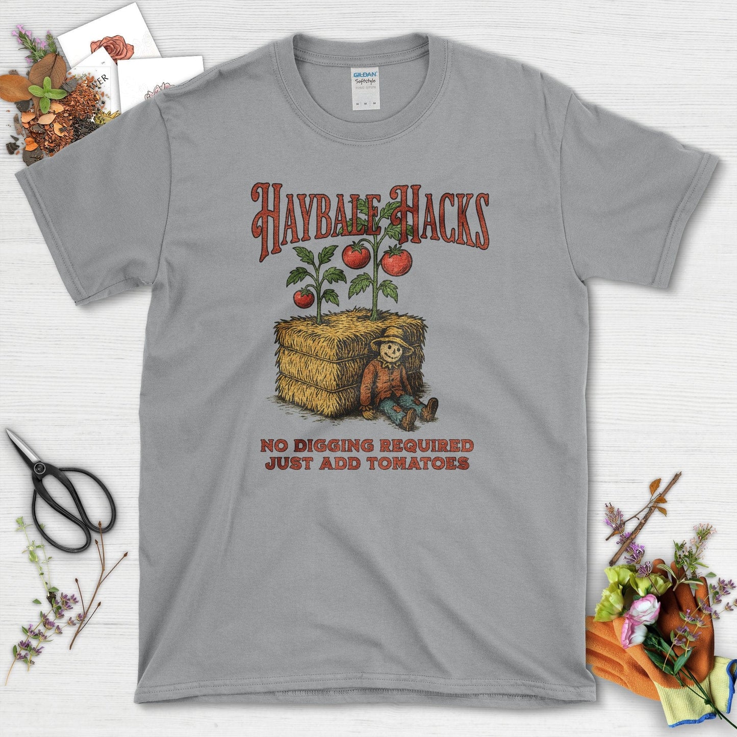Haybale Hacks Garden T-Shirt