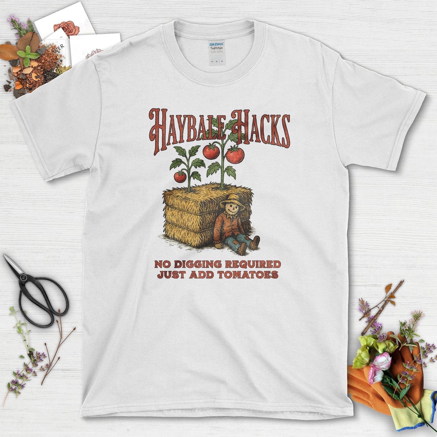 Haybale Hacks Garden T-Shirt