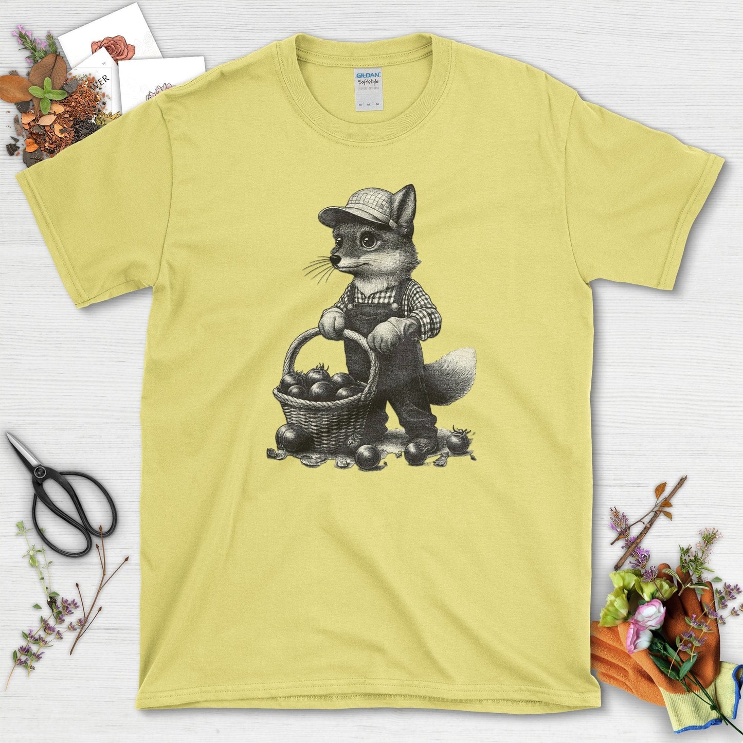 Heirloom Gardening Fox T-Shirt