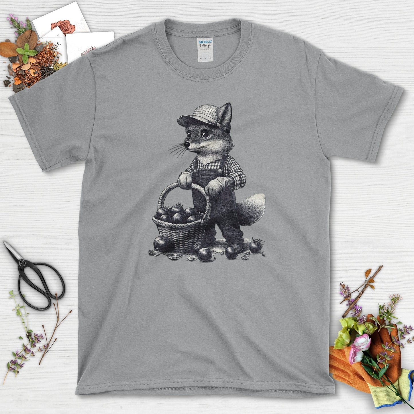 Heirloom Gardening Fox T-Shirt