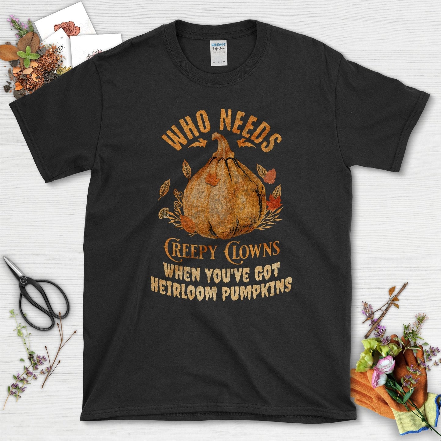 Heirloom Pumpkin Garden T-Shirt