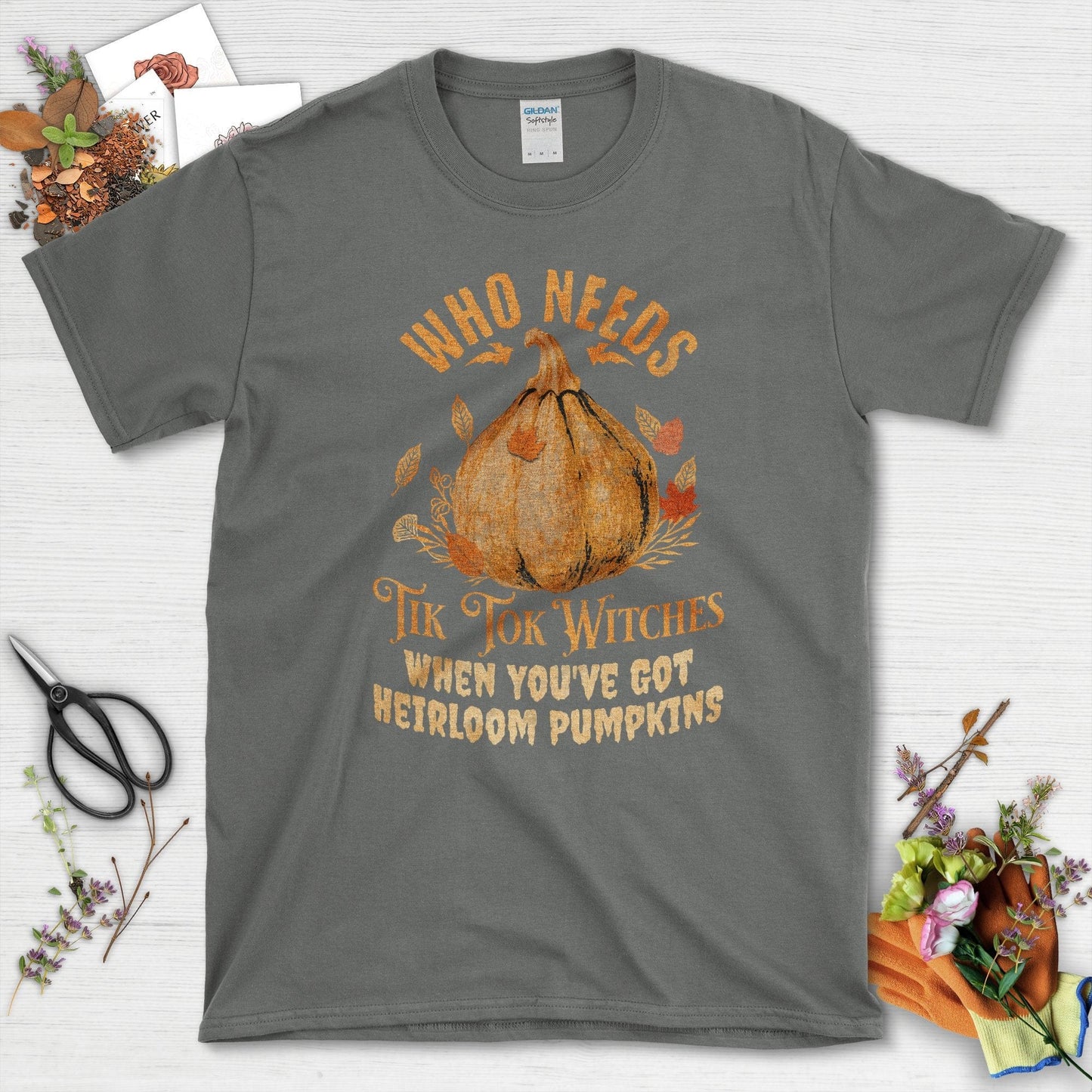 Heirloom Pumpkin Garden T-Shirt