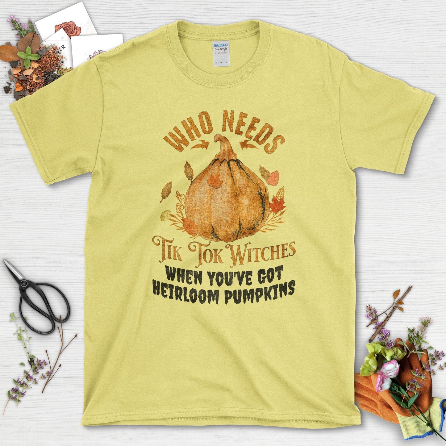 Heirloom Pumpkin Garden T-Shirt