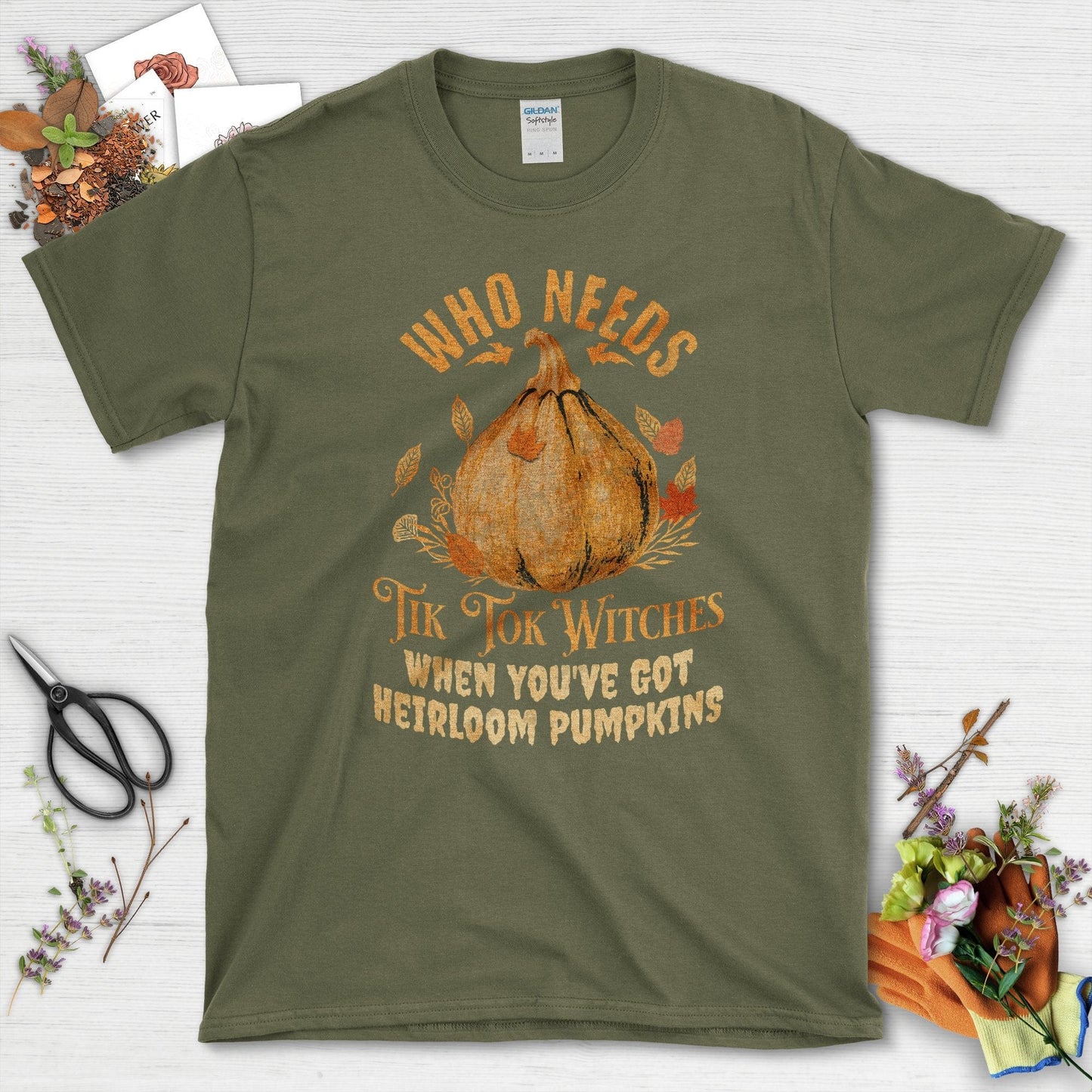 Heirloom Pumpkin Garden T-Shirt