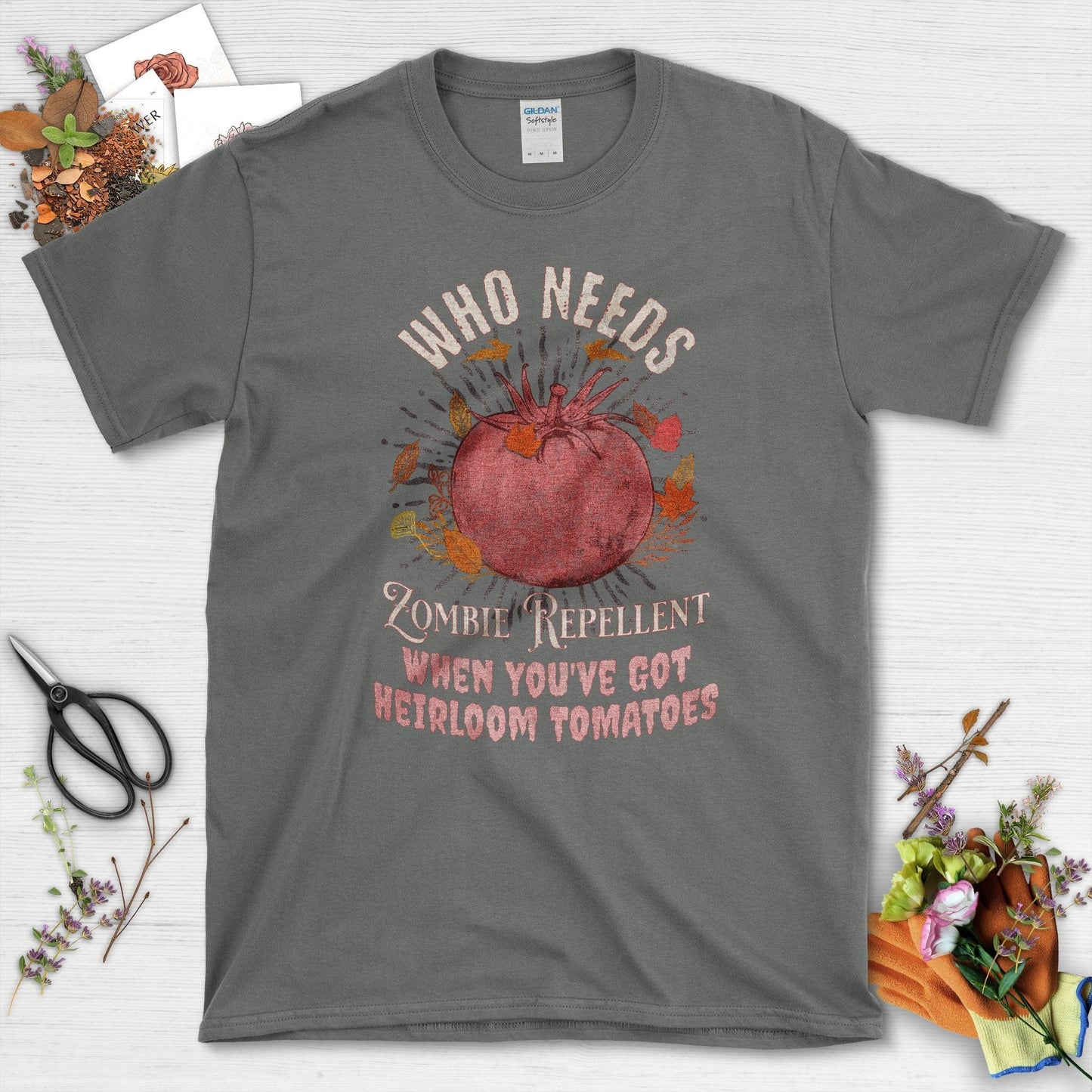 Heirloom Tomato Gardening T-Shirt