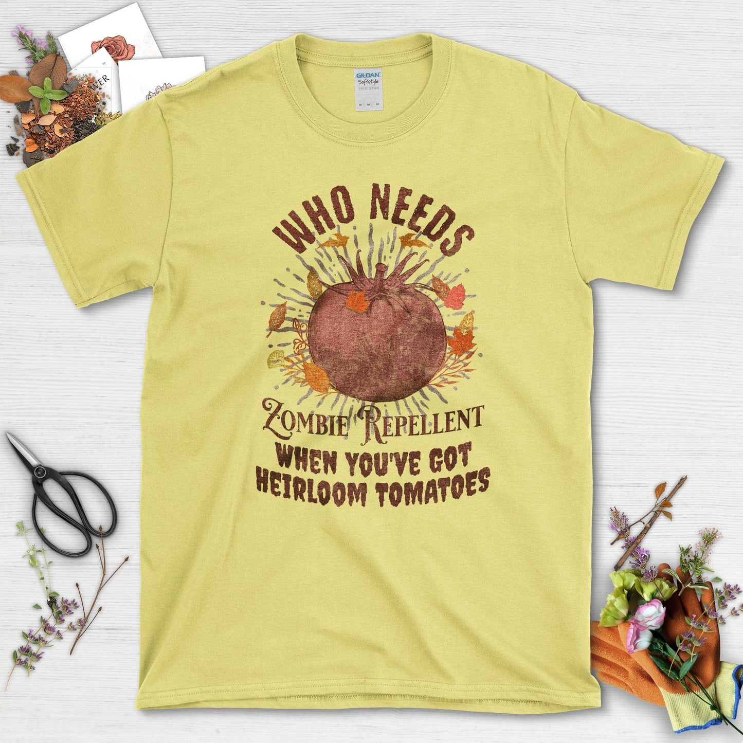 Heirloom Tomato Gardening T-Shirt