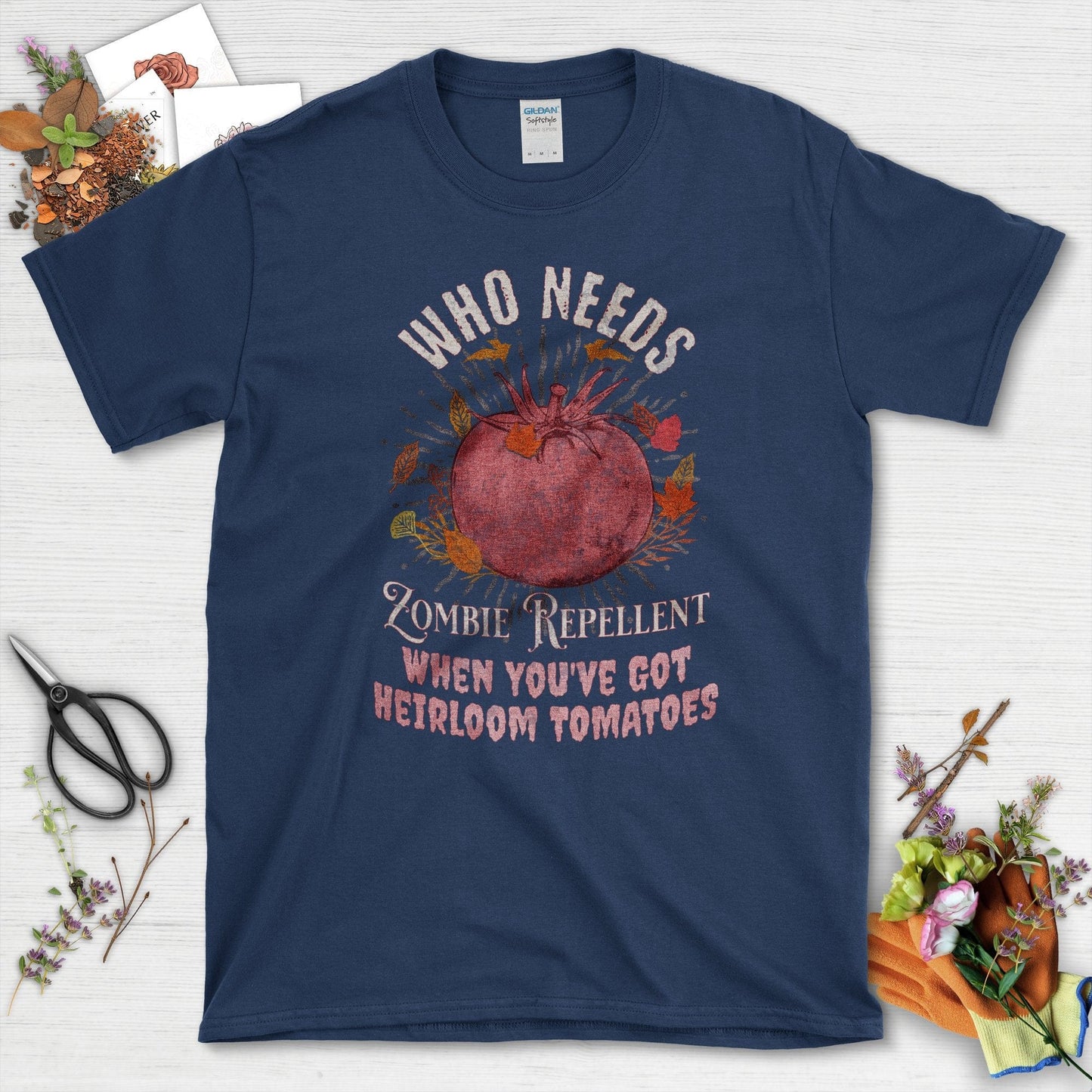 Heirloom Tomato Gardening T-Shirt