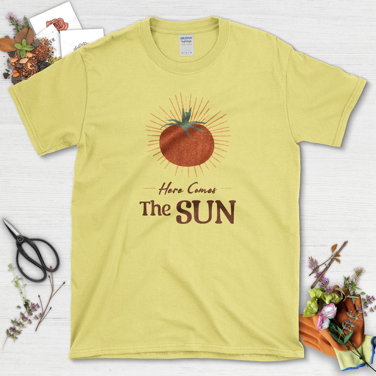 Here Comes The Sun Tomato T-Shirt
