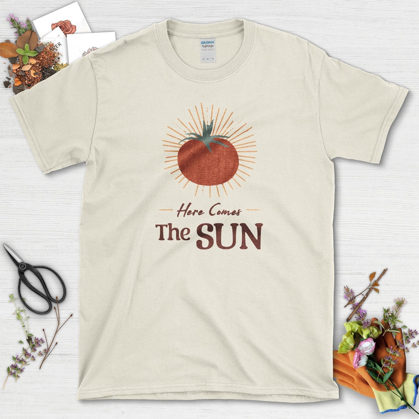 Here Comes The Sun Tomato T-Shirt