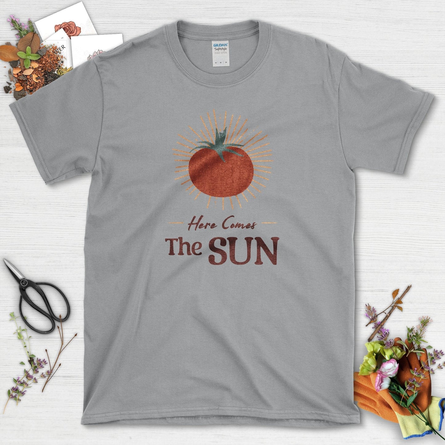 Here Comes The Sun Tomato T-Shirt