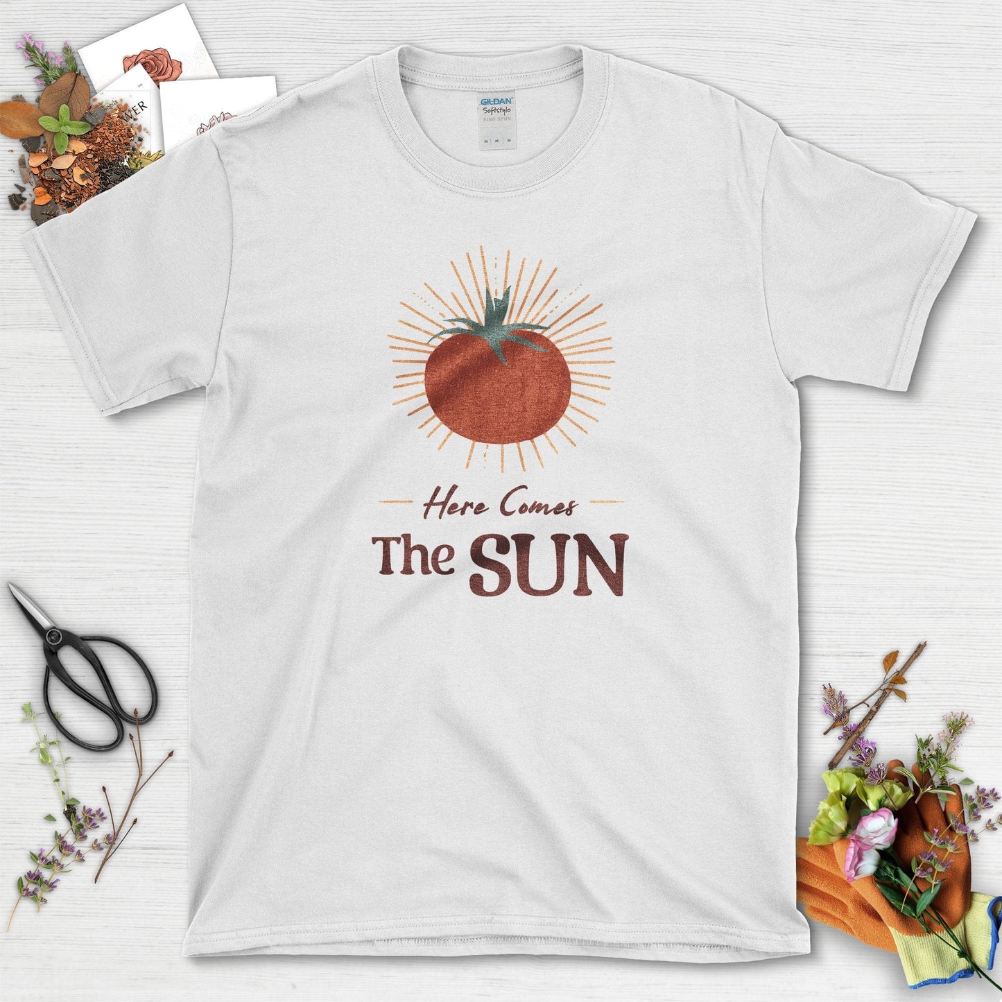 Here Comes The Sun Tomato T-Shirt
