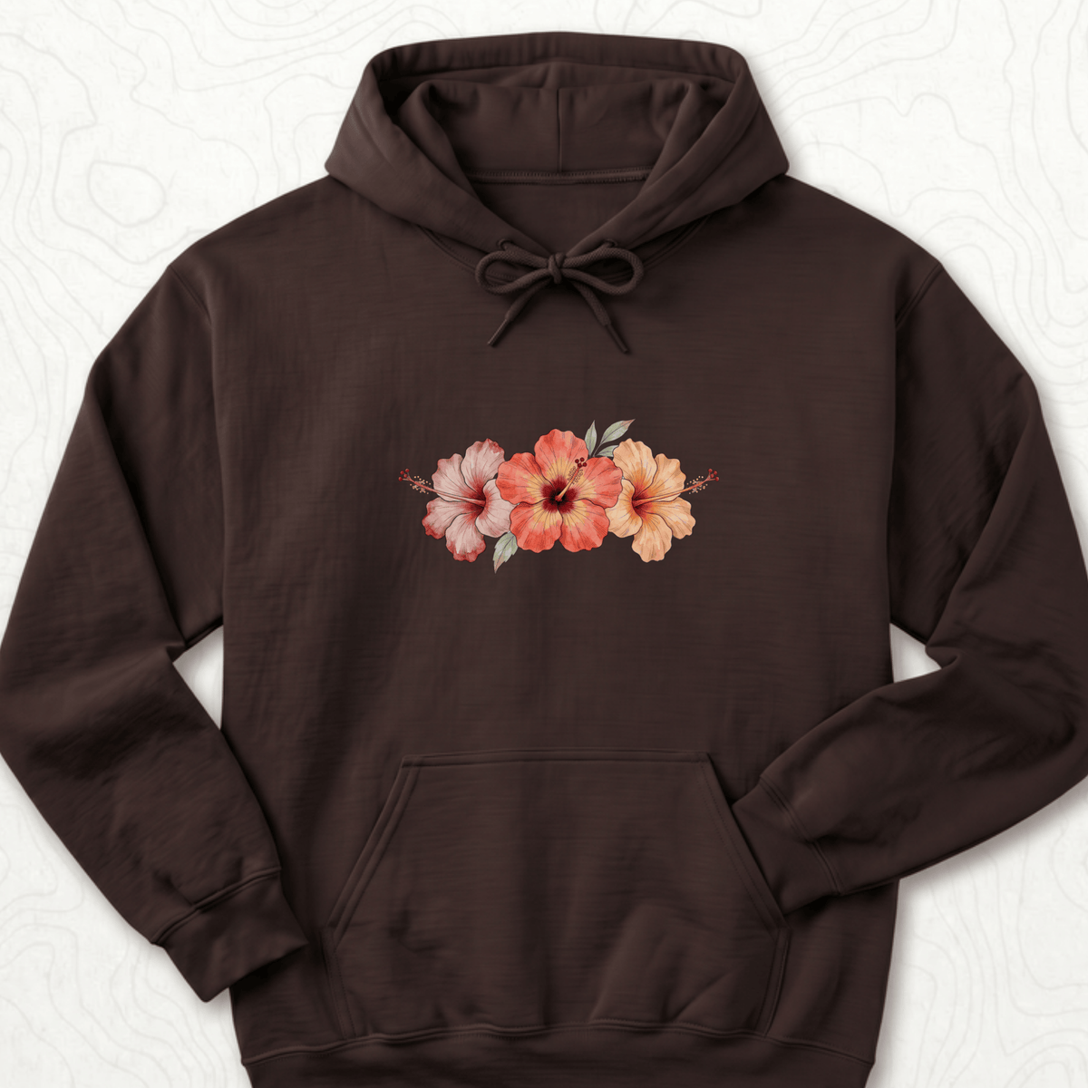 Hibiscus Flowers Hoodie