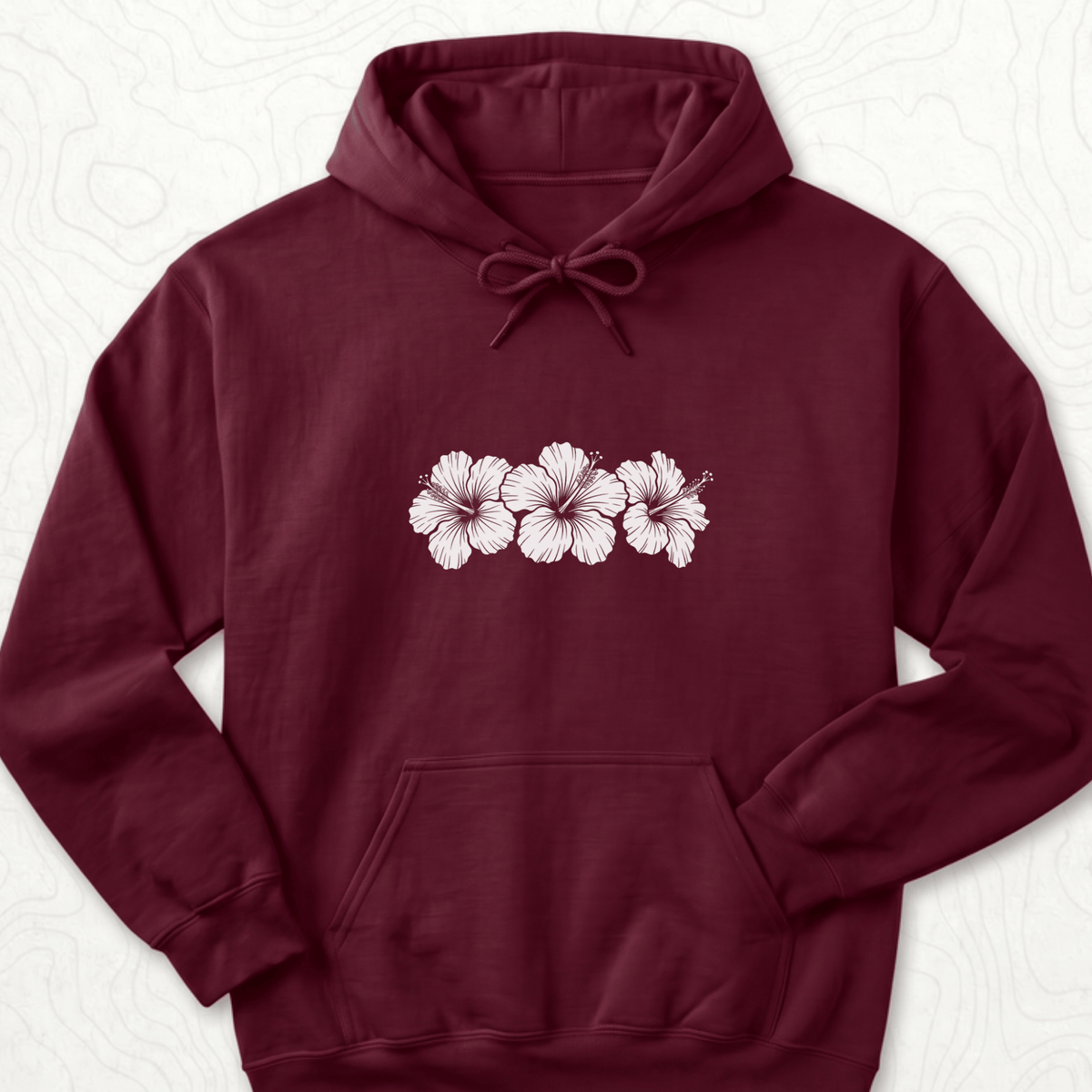 Hibiscus Flowers Hoodie