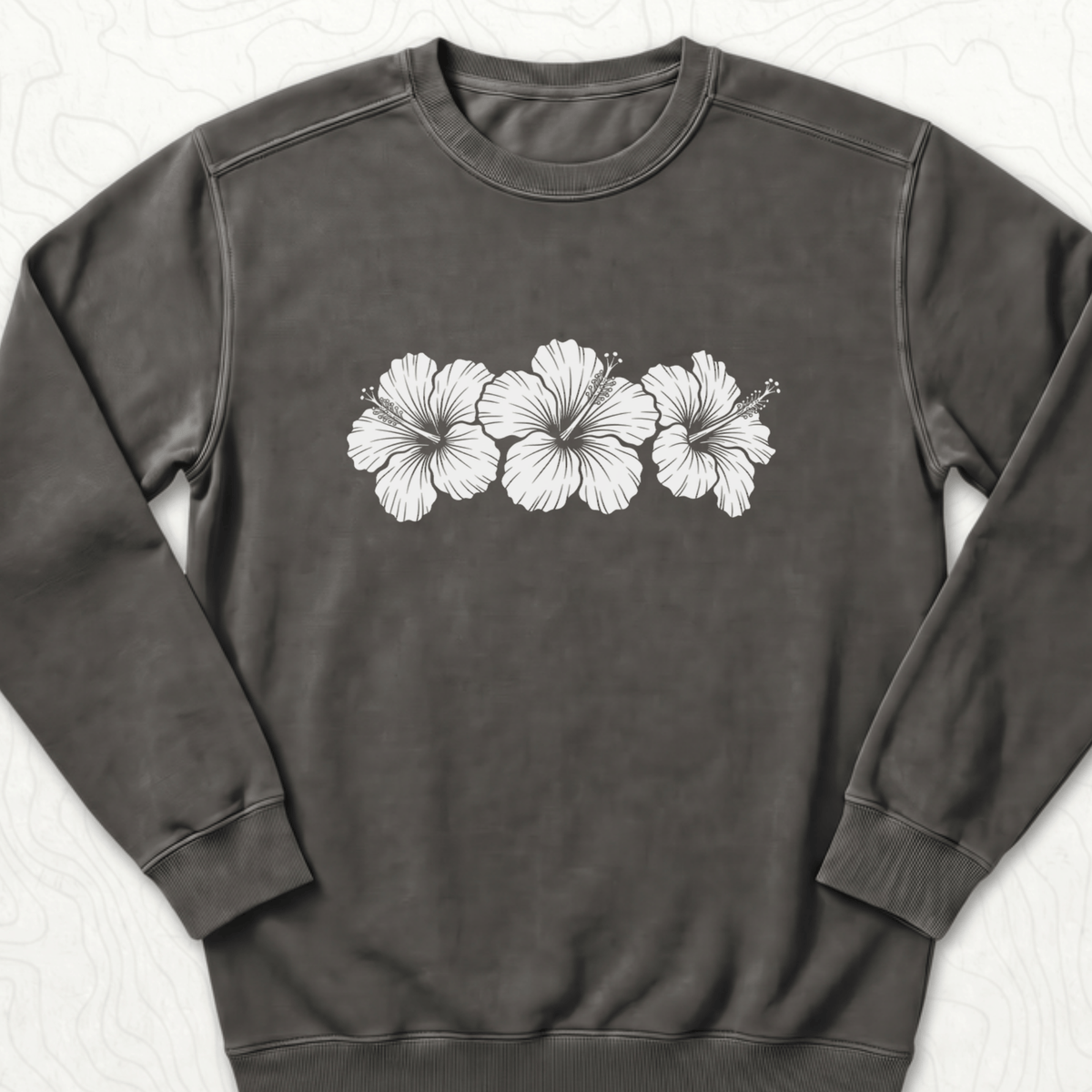 Hibiscus Flowers Sweatshirt
