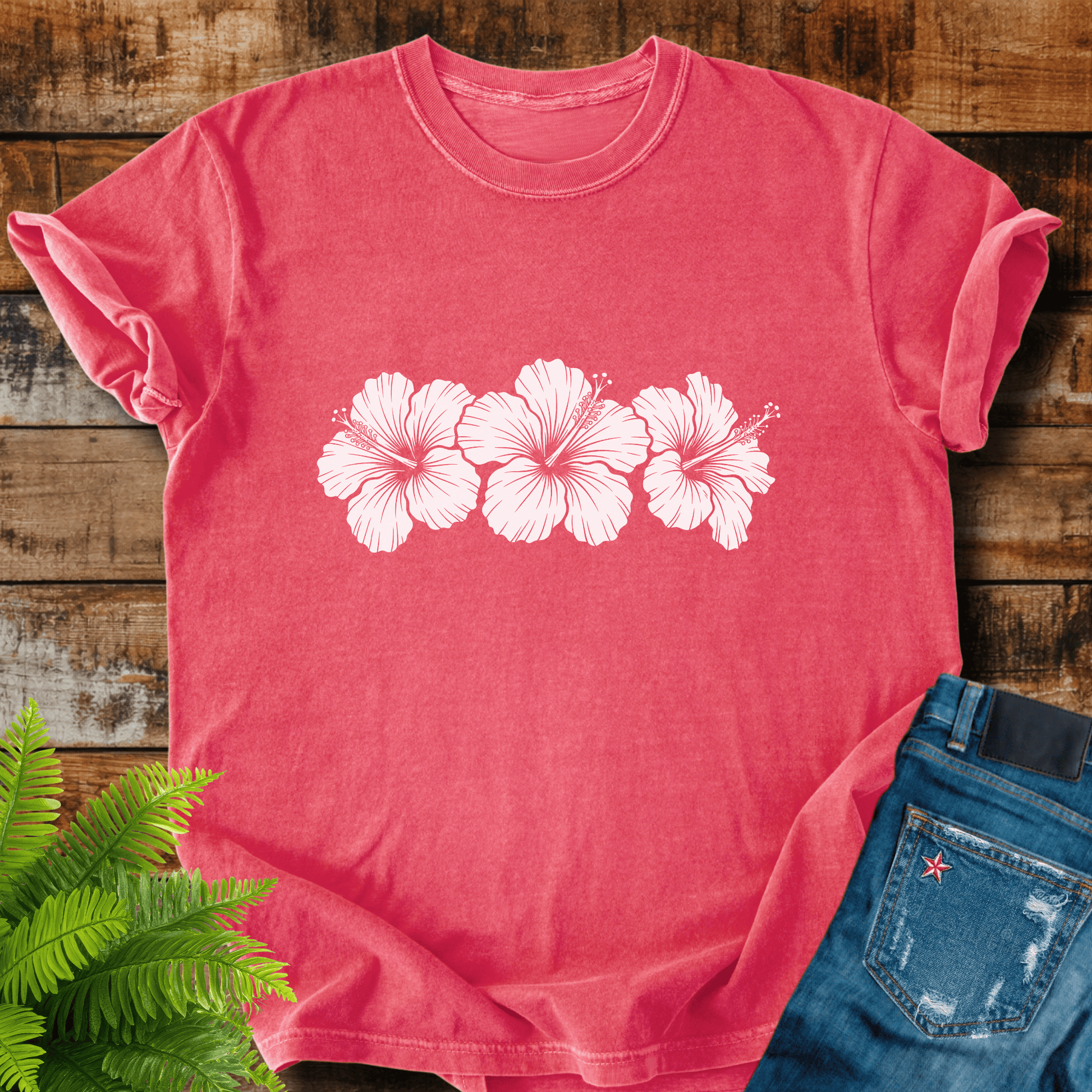 Hibiscus Flowers T-shirt
