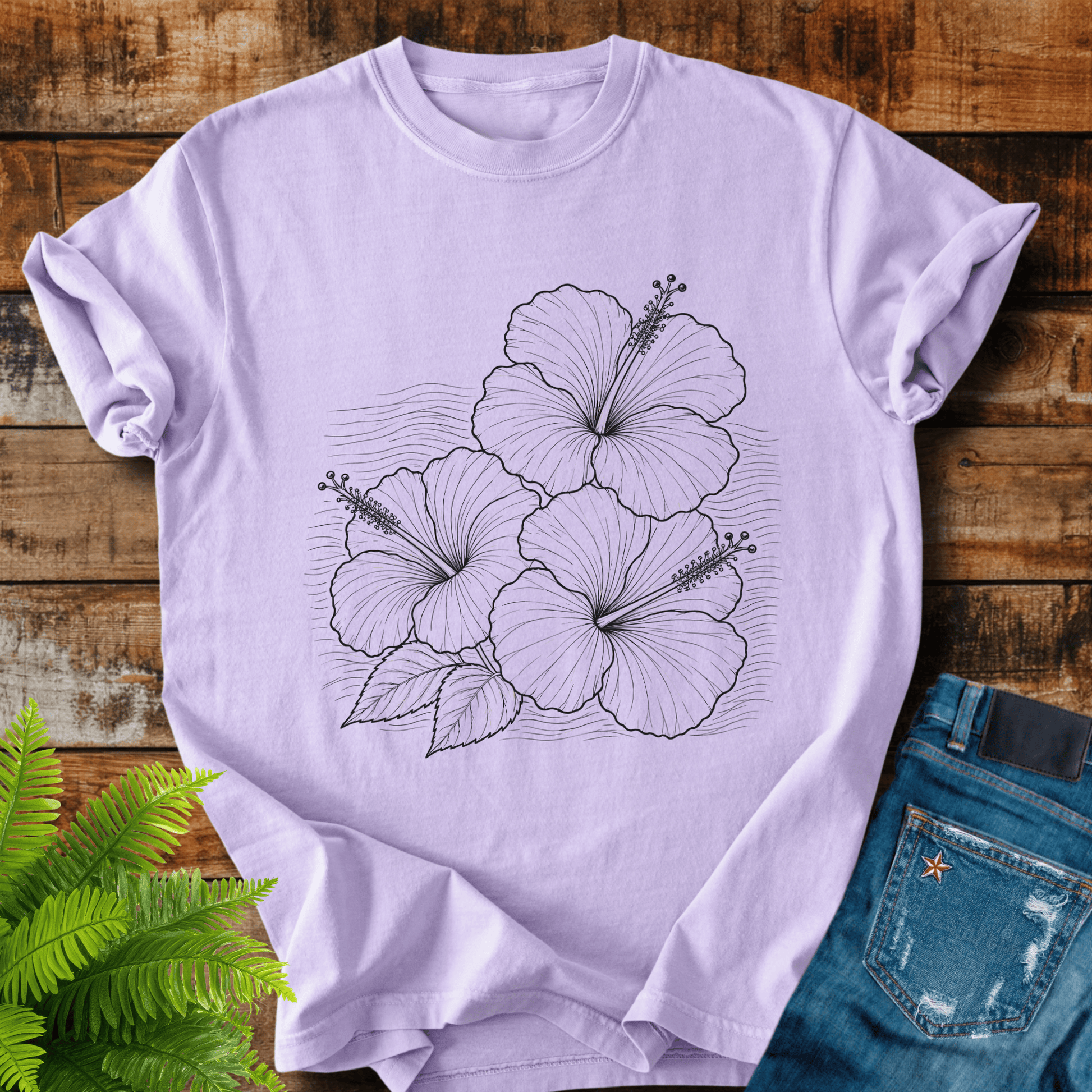 Hibiscus Flowers T-shirt