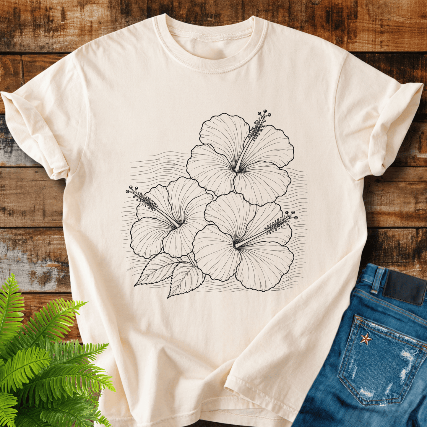 Hibiscus Flowers T-shirt