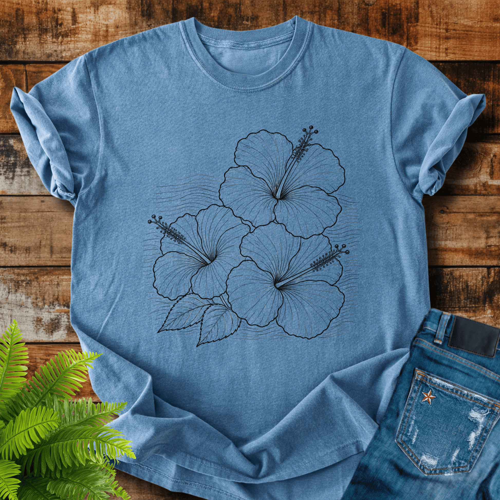 Hibiscus Flowers T-shirt