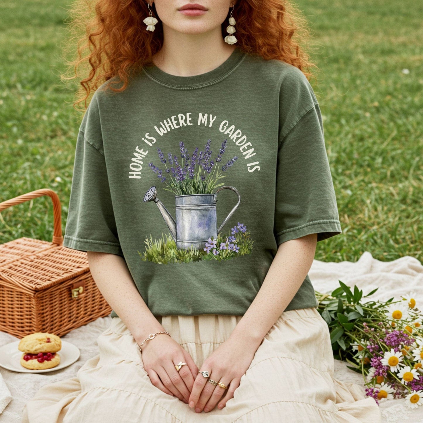 "Home Is Where My Garden Is" T-Shirt